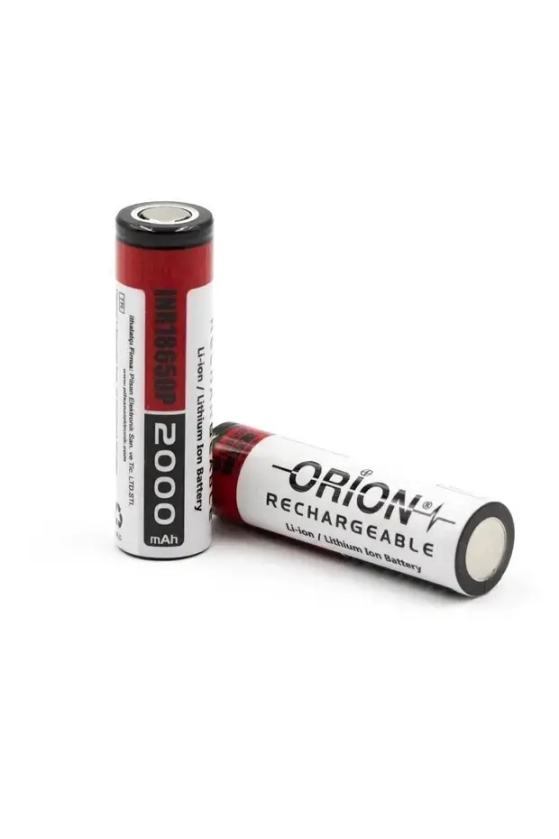 Orion 18650 3.7v 2000mah 15c Şarj Edilebilir Li-ion Pil